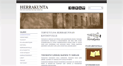 Desktop Screenshot of herrakunta.fi